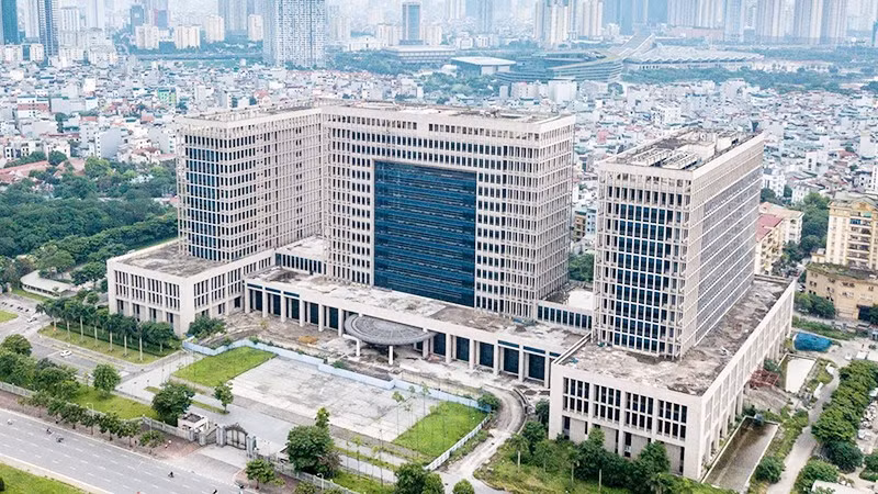 Trụ sở mới của Bộ Ngoại giao được xây dựng tại số 2 Lê Quang Đạo (phường Từ Liêm, thành phố Hà Nội).