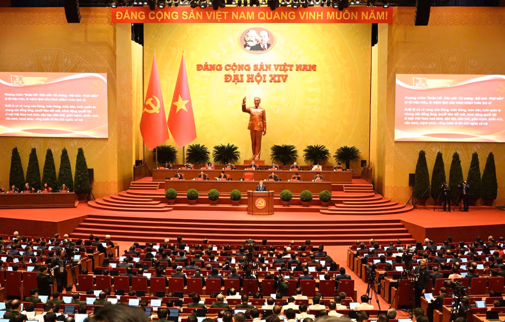 Đại hội XIV của Đảng mở ra chặng đường phát triển mới của đất nước. Ảnh | TRẦN HẢI