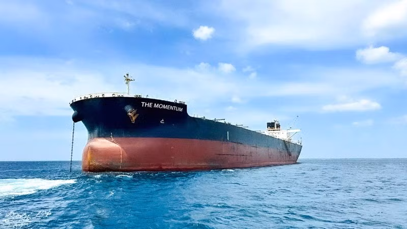 Tàu The Momentum tải trọng 110.000 DWT.