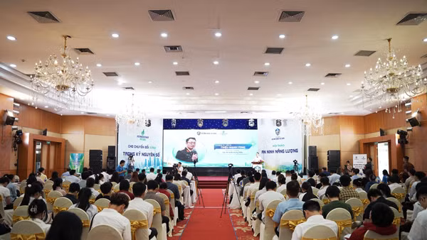 Toàn cảnh hội thảo An ninh năng lượng cho chuyển đổi xanh trong kỷ nguyên số. (Ảnh: NCA)