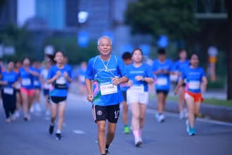 Giải chạy thu hút 5.000 lượt người tham gia. 