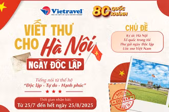 Viết nên tình yêu Tổ quốc qua từng trang thư