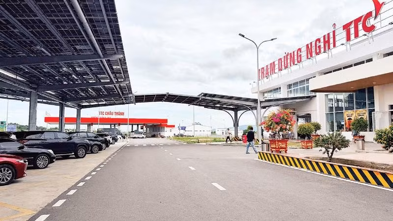 Trạm dừng nghỉ Km 205 (dự án thành phần Vĩnh Hảo-Phan Thiết).