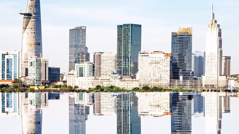Một góc Thành phố Hồ Chí Minh (Ảnh QUỐC THÀNH)