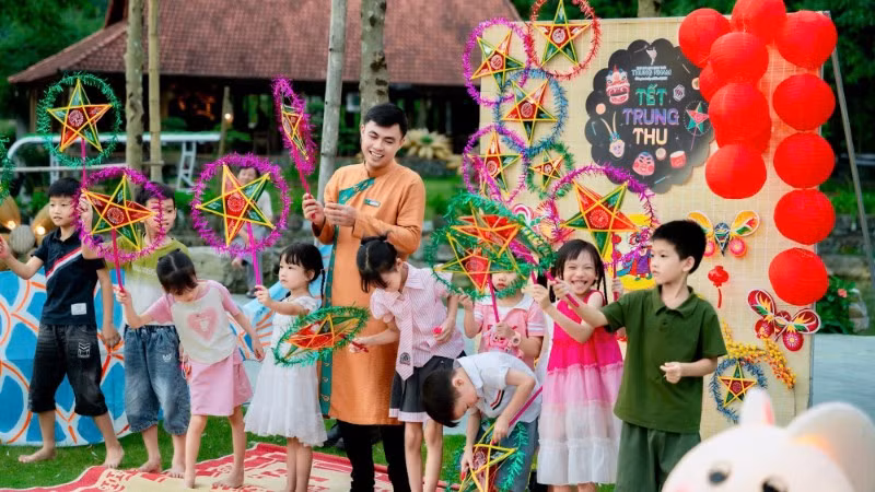 Người dân, du khách sẽ được trải nghiệm những nét đẹp của Tết Trung thu cổ truyền tại Khu du lịch sinh thái Thung Nham, Ninh Bình.