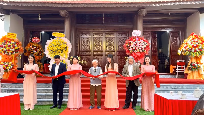 Khánh thành nhà thờ chi họ Nguyễn-nơi tưởng nhớ, tri ân nhạc sĩ Văn Cao, một biểu tượng của tinh thần yêu nước và nghệ thuật dân tộc.