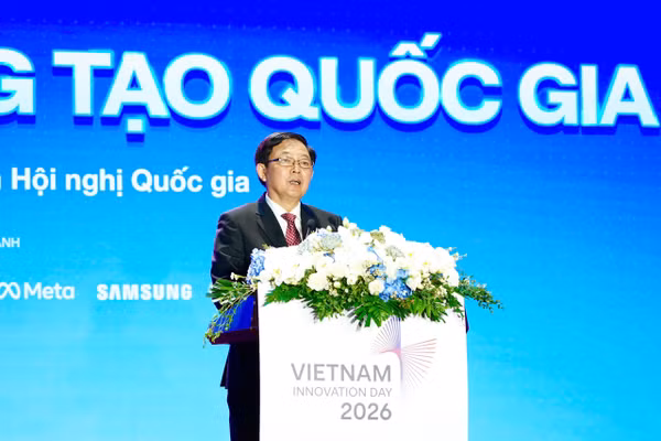 Phó Thủ tướng Chính phủ Hồ Quốc Dũng phát biểu tại sự kiện. (Ảnh: Bộ Khoa học và Công nghệ)