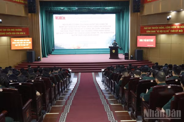 Quang cảnh hội nghị. (Ảnh: TUẤN DŨNG)