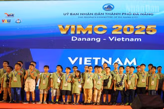 Đội thi Việt Nam tại Kỳ thi Toán học quốc tế lần thứ 25-VIMC 2025.