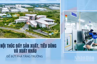 Hà Nội thúc đẩy sản xuất, tiêu dùng và xuất khẩu để bứt phá tăng trưởng