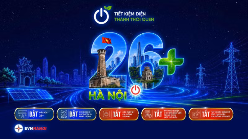 Chiến dịch “Hà Nội 26+” của EVNHANOI.