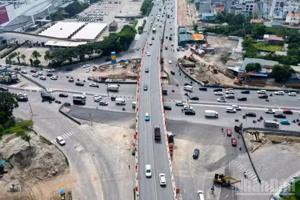 Dự án hầm chui Cổ Linh. (Ảnh: TRÍ DŨNG)