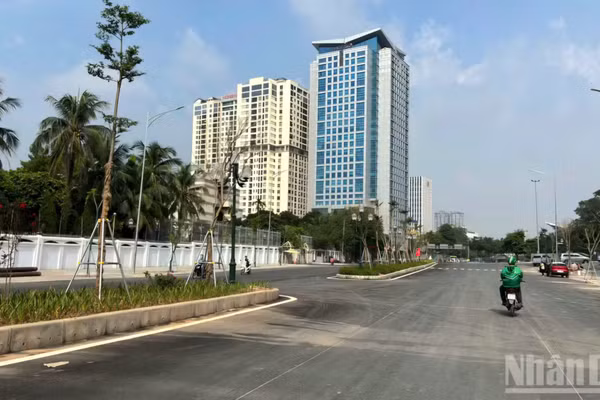 Hà Nội vừa thông báo điều chỉnh tổ chức giao thông giảm ùn tắc giao thông sau khi tuyến Vành đai 1. (Ảnh TRÍ DŨNG)