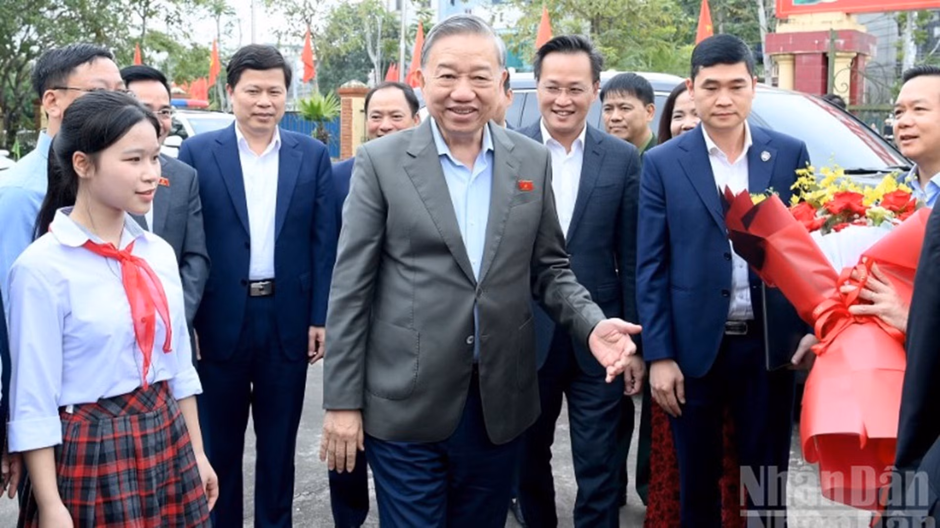 Tổng Bí thư Tô Lâm dự hội nghị tiếp xúc cử tri tỉnh Hưng Yên sau Kỳ họp thứ 10, Quốc hội khóa XV. 