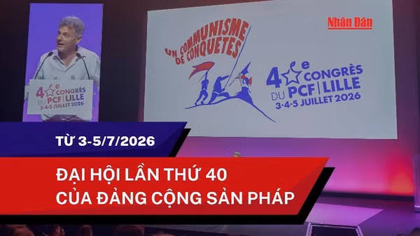 Đại hội toàn quốc lần thứ 40 của Đảng Cộng sản Pháp.