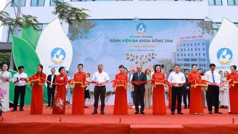 Lễ khai trương Bệnh viện đa khoa Đồng Tâm