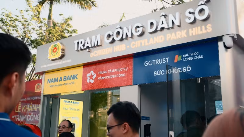 Mô hình "Trạm công dân số" đang được triển khai trên địa bàn Thành phố Hồ Chí Minh.