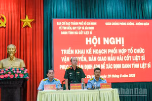 Hội nghị triển khai kế hoạch vận chuyển, bàn giao mẫu hài cốt liệt sĩ phục vụ giám định ADN, xác định danh tính liệt sĩ.