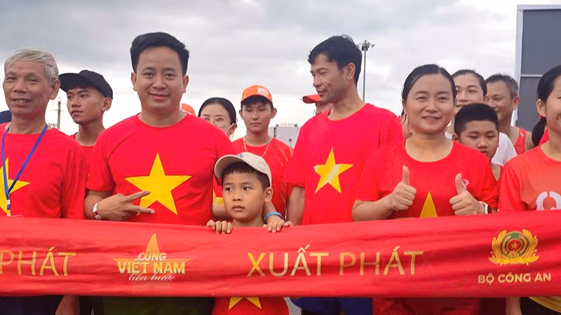 Háo hức chuẩn bị xuất phát.