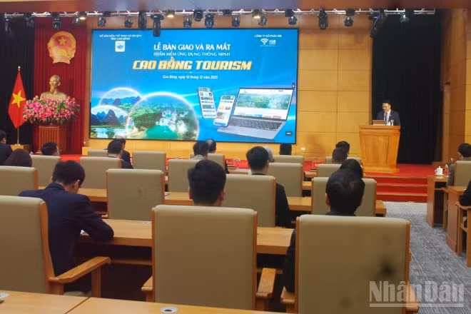 Quang cảnh buổi lễ.
