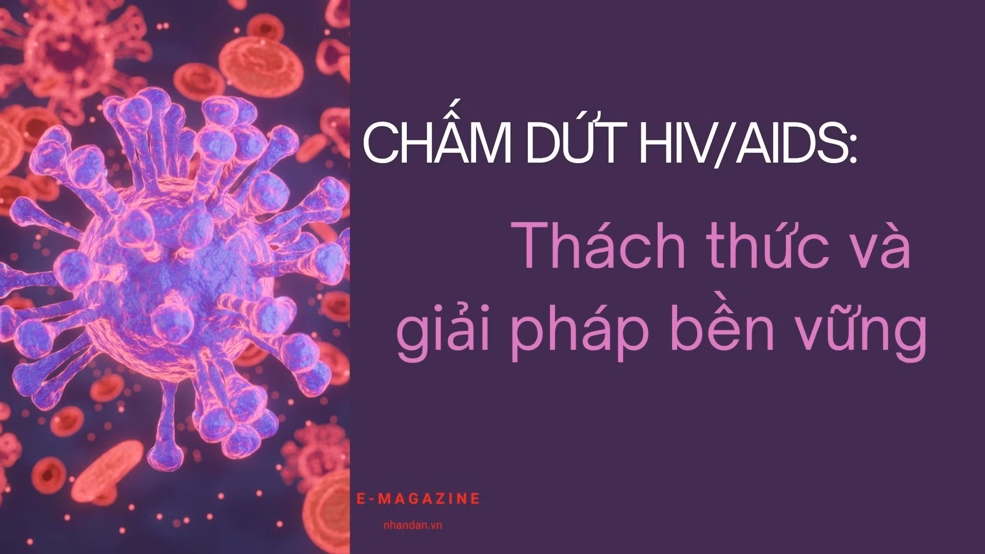 Chấm dứt HIV/AIDS tại Việt Nam: Thách thức và giải pháp bền vững