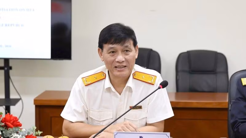 Phó Cục trưởng Đặng Ngọc Minh phát biểu tại phiên khai mạc.
