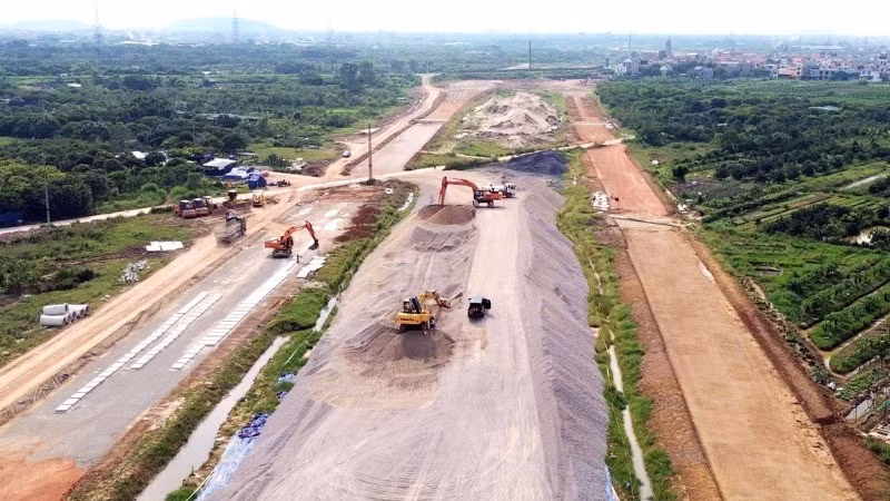 Hà Nội đang đẩy nhanh tiến độ các dự án để bảo đảm giải ngân vốn đầu tư công. (Ảnh: nhandan.vn)