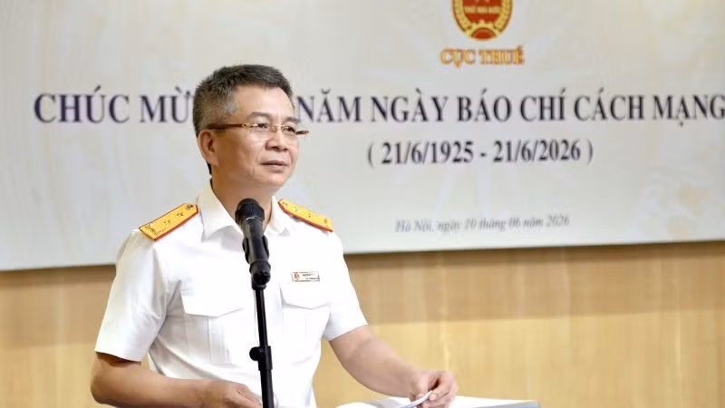 Cục trưởng Cục Thuế Mai Xuân Thành trân trọng ghi nhận và bày tỏ lời tri ân sâu sắc tới các cơ quan báo chí, các nhà báo, phóng viên, biên tập viên.