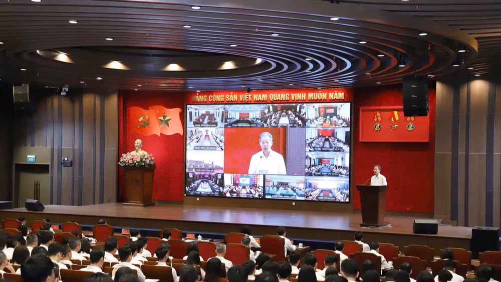 Quang cảnh hội nghị. (Ảnh: TUẤN ANH)