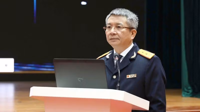 Cục trưởng Mai Xuân Thành phát biểu tại hội nghị.