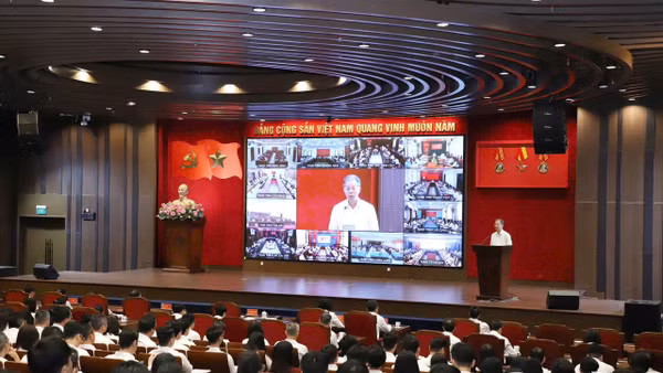 Quang cảnh hội nghị. (Ảnh: TUẤN ANH)