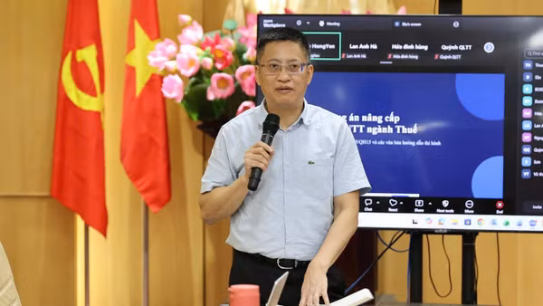 Ông Phạm Quang Toàn-Trưởng Ban Công nghệ, chuyển đổi số và tự động hóa. (Ảnh: Cục Thuế)