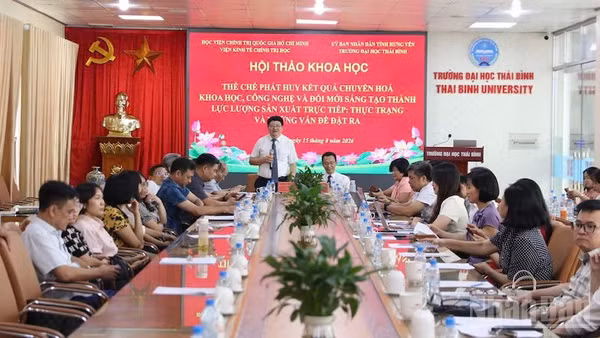 Quang cảnh hội thảo khoa học.