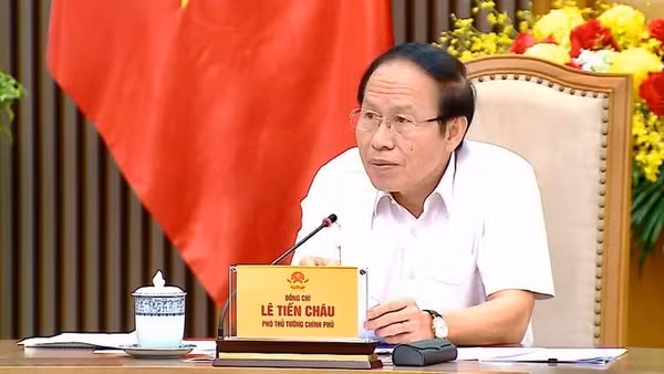 Phó Thủ tướng Lê Tiến Châu. (Ảnh: VGP)