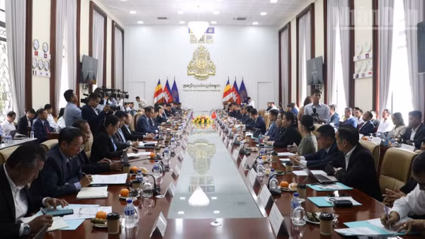 Toàn cảnh Đối thoại tại trụ sở CDC. (Ảnh: HUY VŨ)