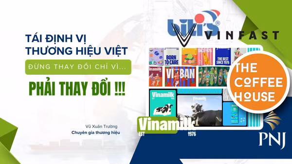 Tái định vị thương hiệu Việt