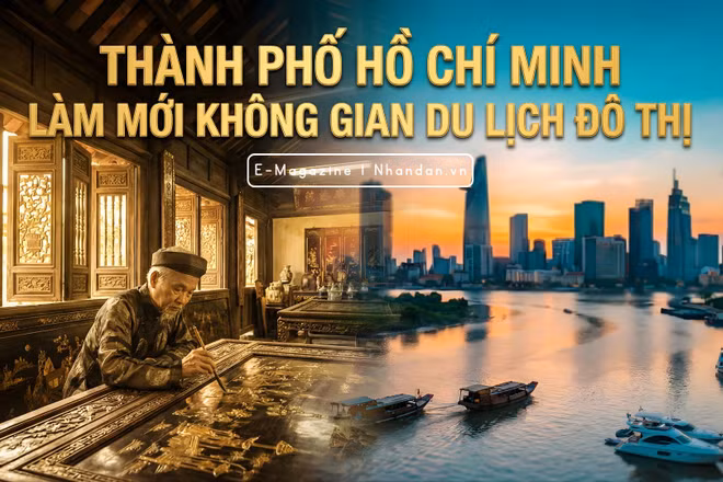 Thành phố Hồ Chí Minh làm mới không gian du lịch đô thị