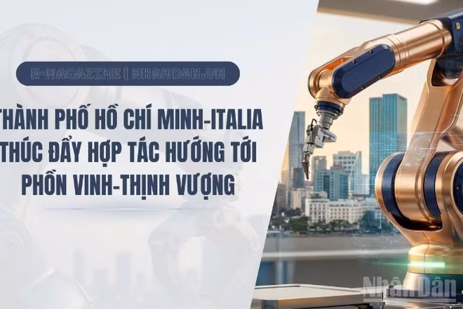 Thành phố Hồ Chí Minh-Italia thúc đẩy hợp tác hướng tới phồn vinh-thịnh vượng
