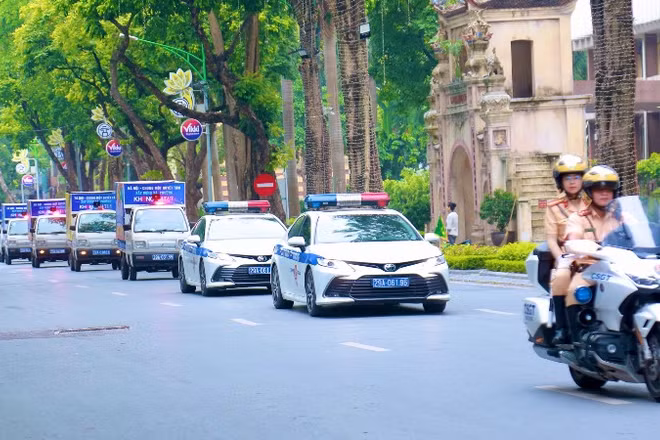Lực lượng Công an Hà Nội ra quân Tháng hành động phòng, chống ma túy năm 2026.