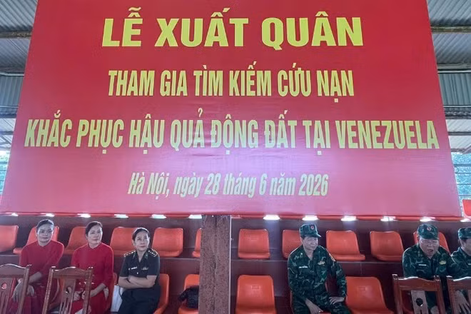 Lễ xuất quân diễn ra sáng 28/6.