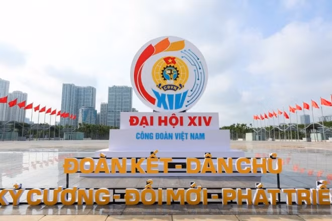 Đại hội XIV Công đoàn Việt Nam diễn ra từ ngày 3 đến 5/6 tại Hà Nội.