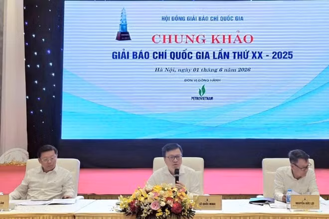 Vòng Chung khảo Giải Báo chí Quốc gia lần thứ XX- năm 2025.