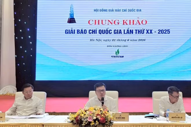 Chủ tọa Hội đồng Chung khảo Giải Báo chí Quốc gia lần thứ XX- năm 2025.