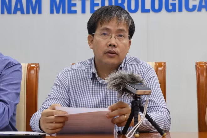 Ông Mai Văn Khiêm - Giám đốc Trung tâm Dự báo khí tượng thủy văn quốc gia.
