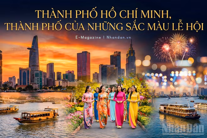 Thành phố Hồ Chí Minh Thành phố của những sắc màu lễ hội 