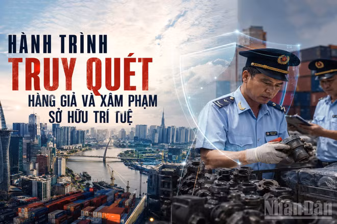 Hành trình truy quét hàng giả và xâm phạm sở hữu trí tuệ