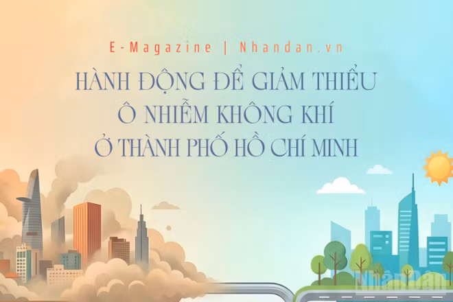 Hành động để giảm thiểu ô nhiễm không khí ở Thành phố Hồ Chí Minh
