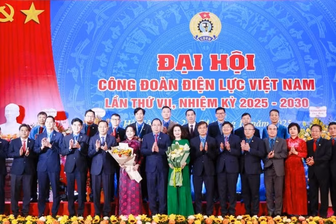 Ra mắt Ban chấp hành Công đoàn Điện lực Việt Nam, nhiệm kỳ 2025-2030.