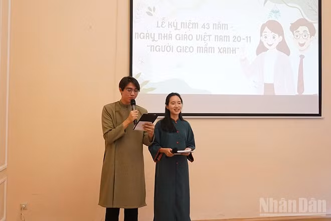Lễ kỷ niệm 43 năm Ngày Nhà giáo Việt Nam tại Liên bang Nga.
