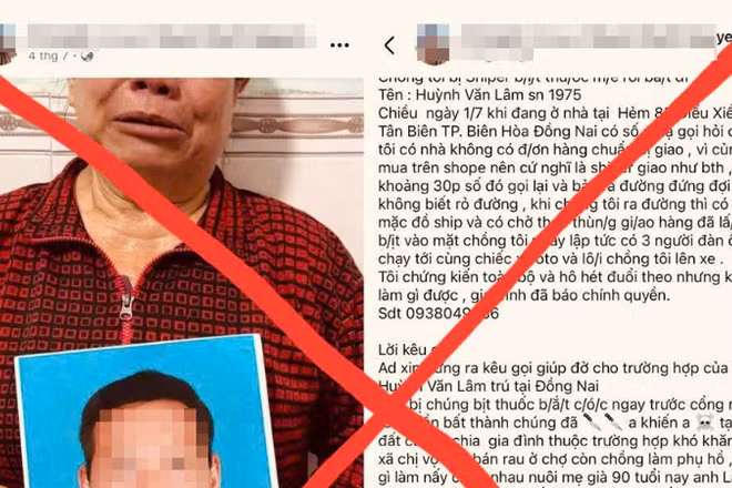 Thông tin giả về kêu gọi từ thiện lan truyền trên mạng xã hội nhưng nhiều người vẫn tin là thật.